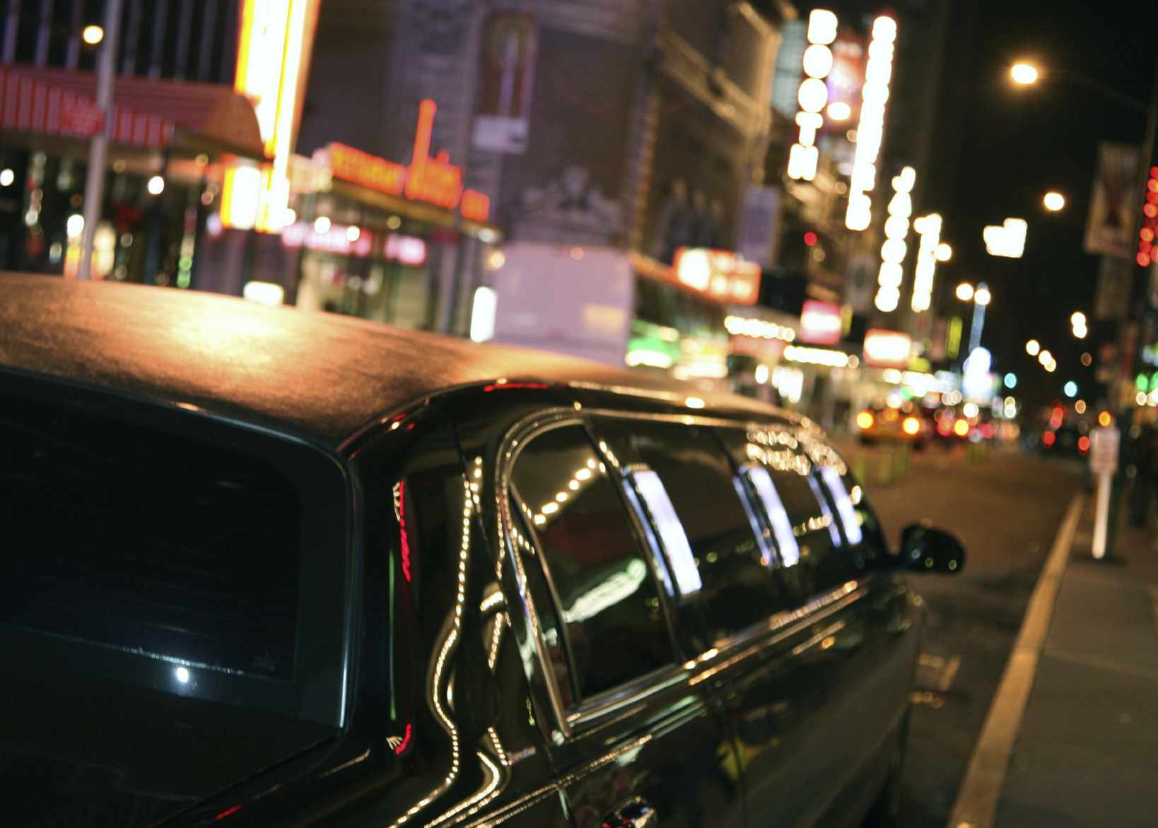 Night on the town limo service